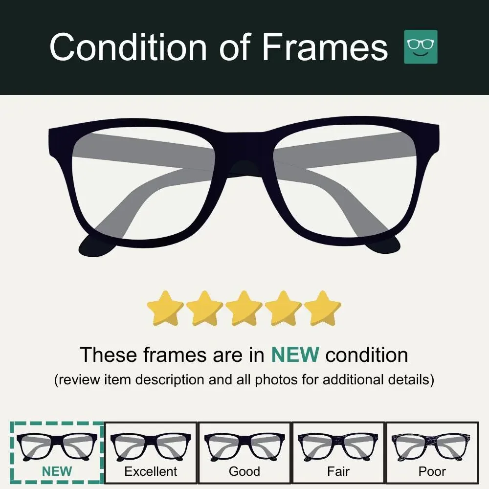Unbranded FM14054 3JX0119 53-17-135mm Eyeglass FRAMES ONLY - NEW/WITHOUT TAGS